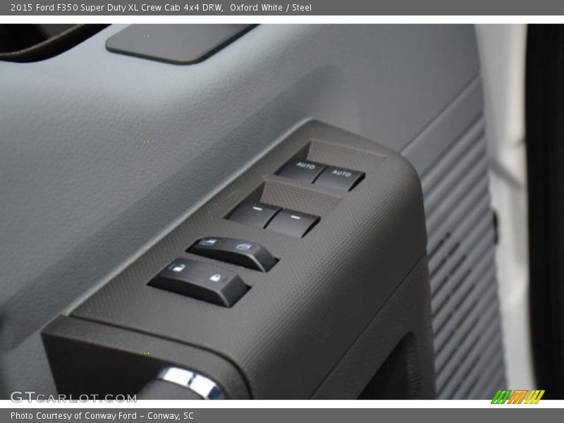 Oxford White / Steel 2015 Ford F350 Super Duty XL Crew Cab 4x4 DRW