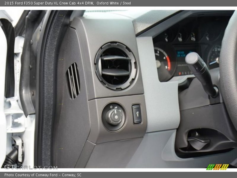 Oxford White / Steel 2015 Ford F350 Super Duty XL Crew Cab 4x4 DRW