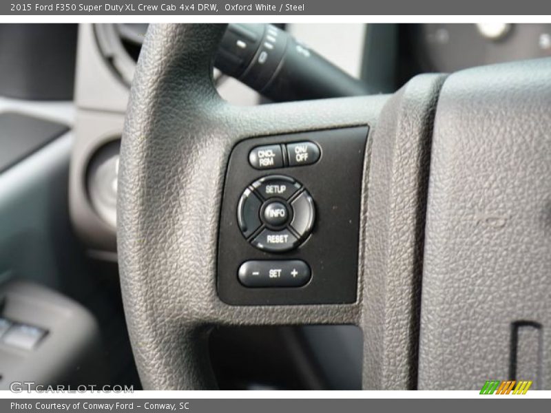 Oxford White / Steel 2015 Ford F350 Super Duty XL Crew Cab 4x4 DRW