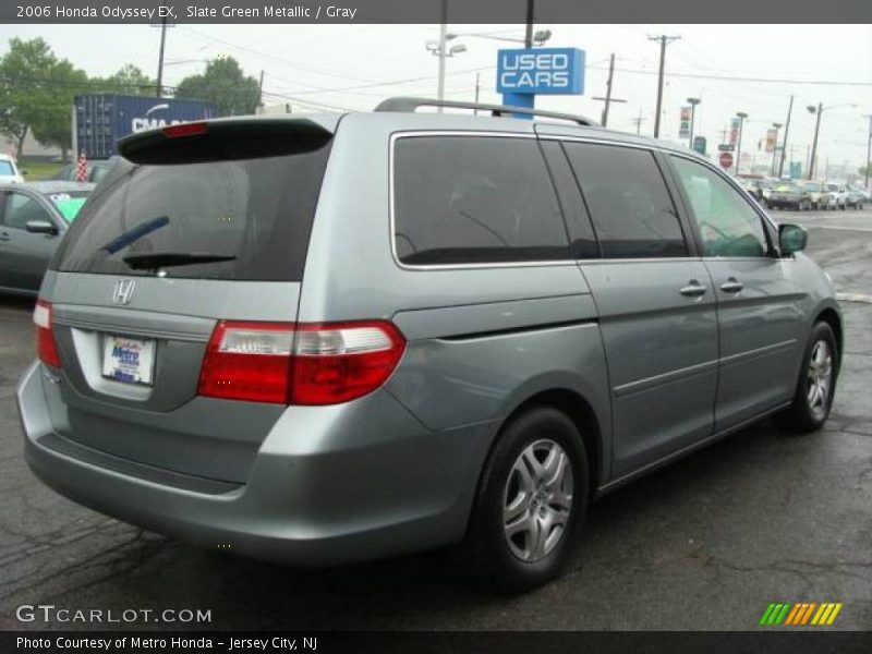 Slate Green Metallic / Gray 2006 Honda Odyssey EX