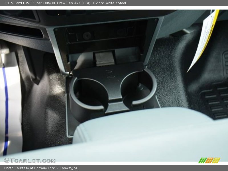 Oxford White / Steel 2015 Ford F350 Super Duty XL Crew Cab 4x4 DRW