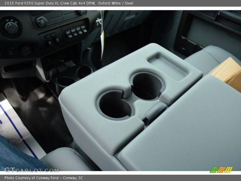 Oxford White / Steel 2015 Ford F350 Super Duty XL Crew Cab 4x4 DRW