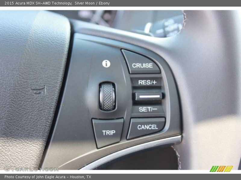 Silver Moon / Ebony 2015 Acura MDX SH-AWD Technology