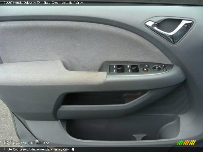 Slate Green Metallic / Gray 2006 Honda Odyssey EX