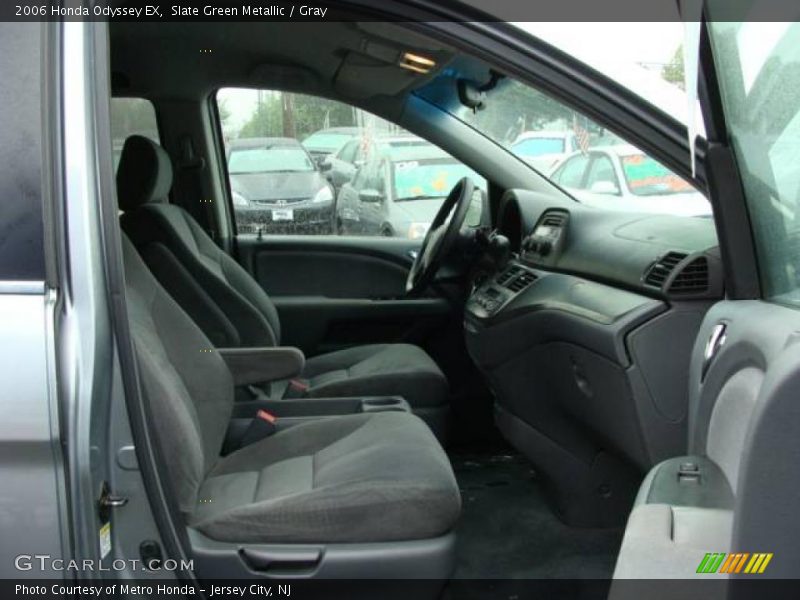 Slate Green Metallic / Gray 2006 Honda Odyssey EX