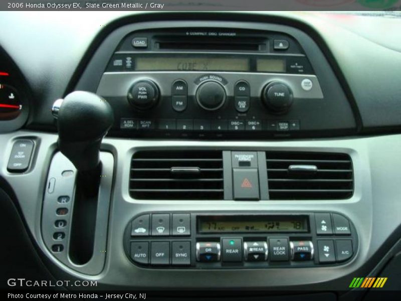 Slate Green Metallic / Gray 2006 Honda Odyssey EX