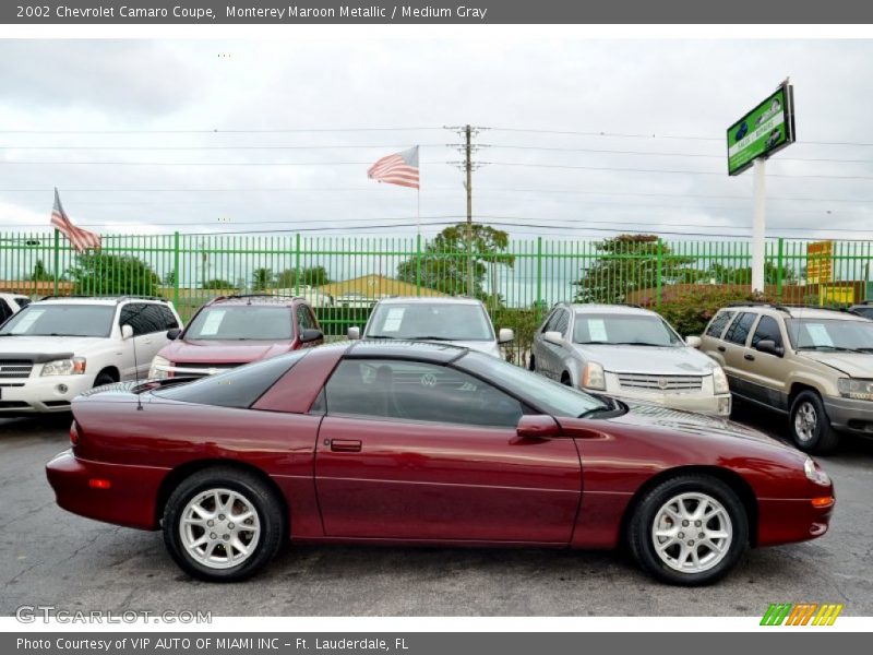  2002 Camaro Coupe Monterey Maroon Metallic
