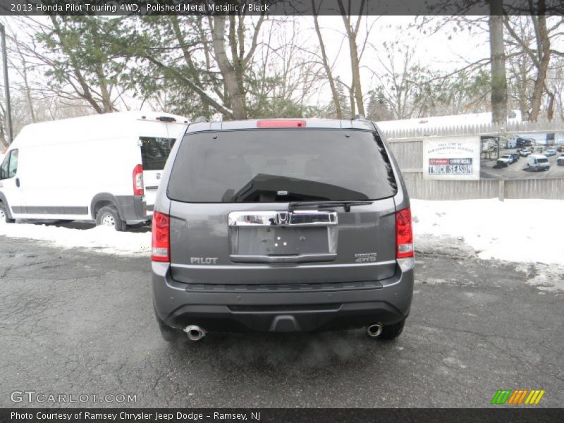 Polished Metal Metallic / Black 2013 Honda Pilot Touring 4WD