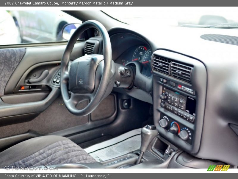 Controls of 2002 Camaro Coupe