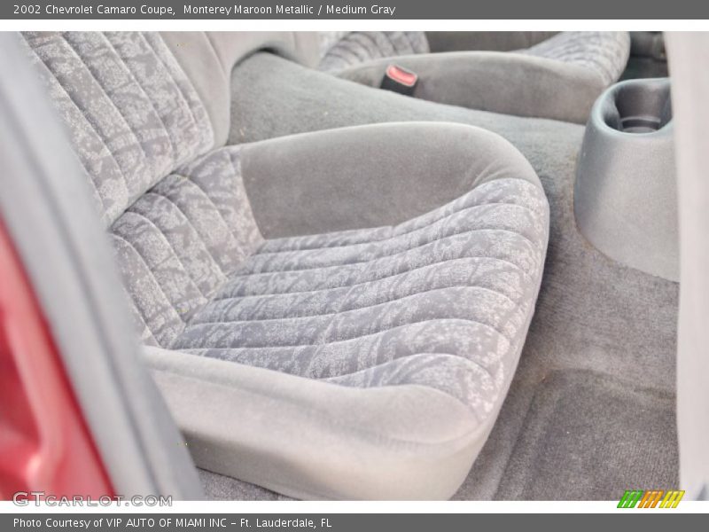 Rear Seat of 2002 Camaro Coupe