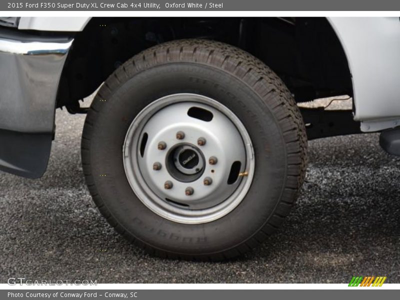  2015 F350 Super Duty XL Crew Cab 4x4 Utility Wheel