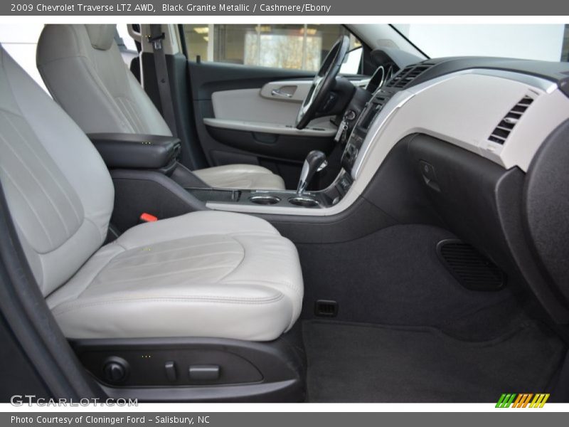 Black Granite Metallic / Cashmere/Ebony 2009 Chevrolet Traverse LTZ AWD