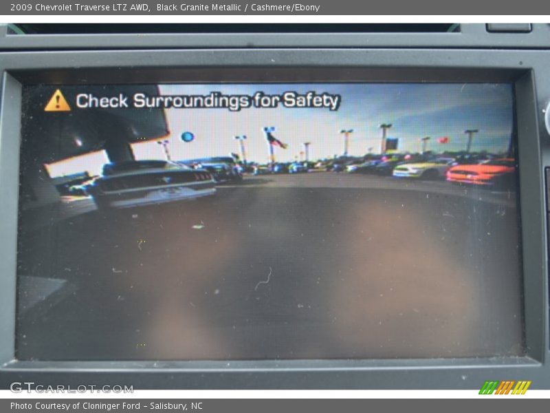 Black Granite Metallic / Cashmere/Ebony 2009 Chevrolet Traverse LTZ AWD