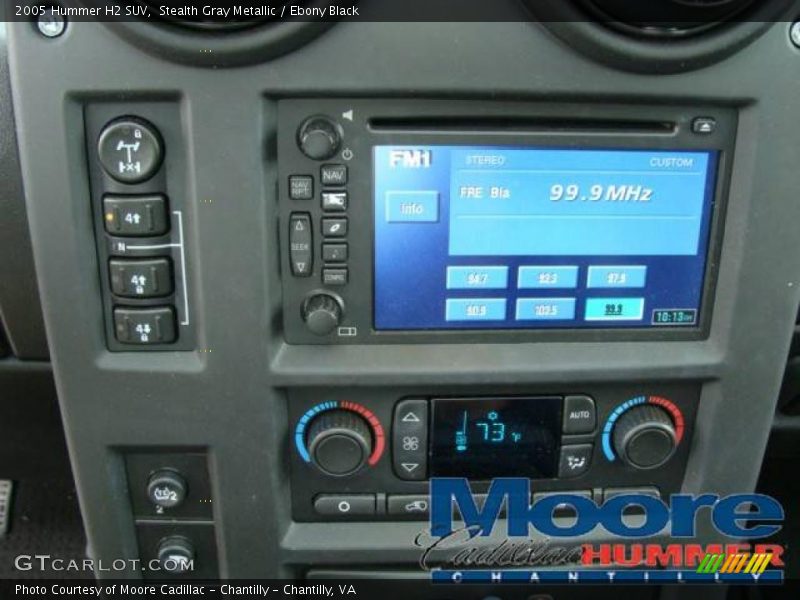 Stealth Gray Metallic / Ebony Black 2005 Hummer H2 SUV