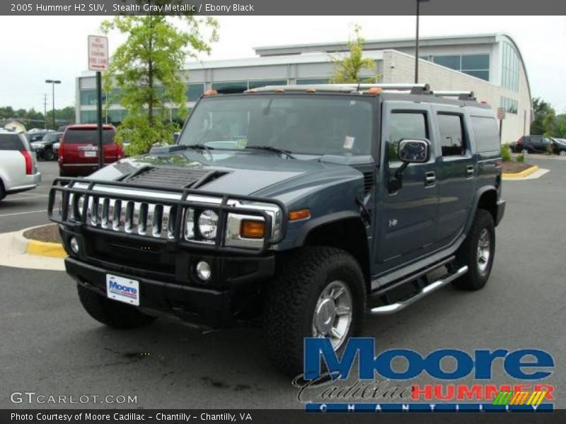 Stealth Gray Metallic / Ebony Black 2005 Hummer H2 SUV