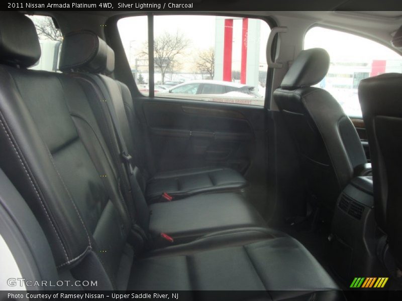 Silver Lightning / Charcoal 2011 Nissan Armada Platinum 4WD