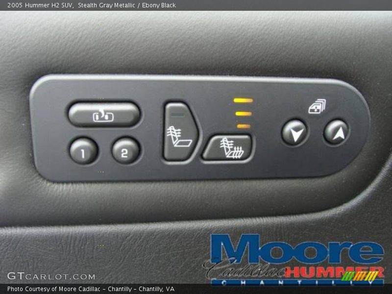 Stealth Gray Metallic / Ebony Black 2005 Hummer H2 SUV