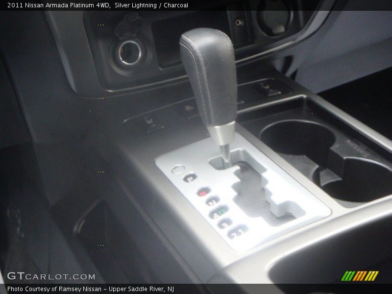 Silver Lightning / Charcoal 2011 Nissan Armada Platinum 4WD