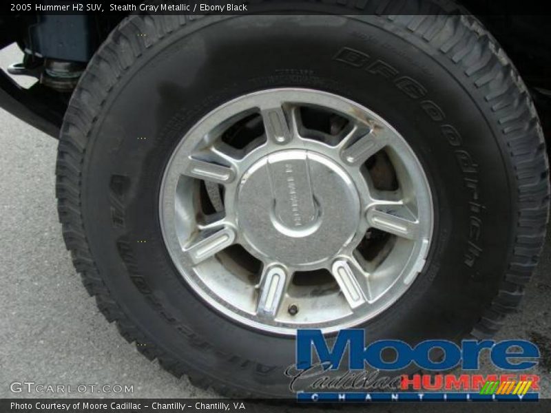Stealth Gray Metallic / Ebony Black 2005 Hummer H2 SUV