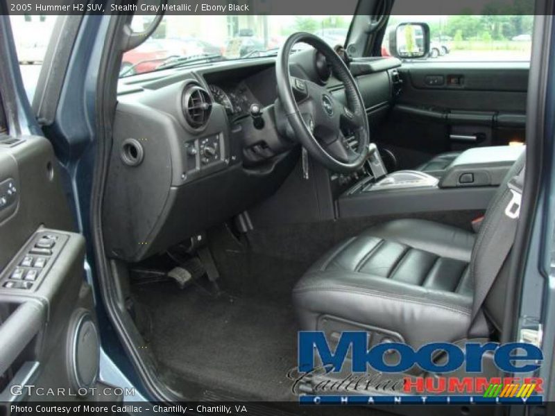 Stealth Gray Metallic / Ebony Black 2005 Hummer H2 SUV