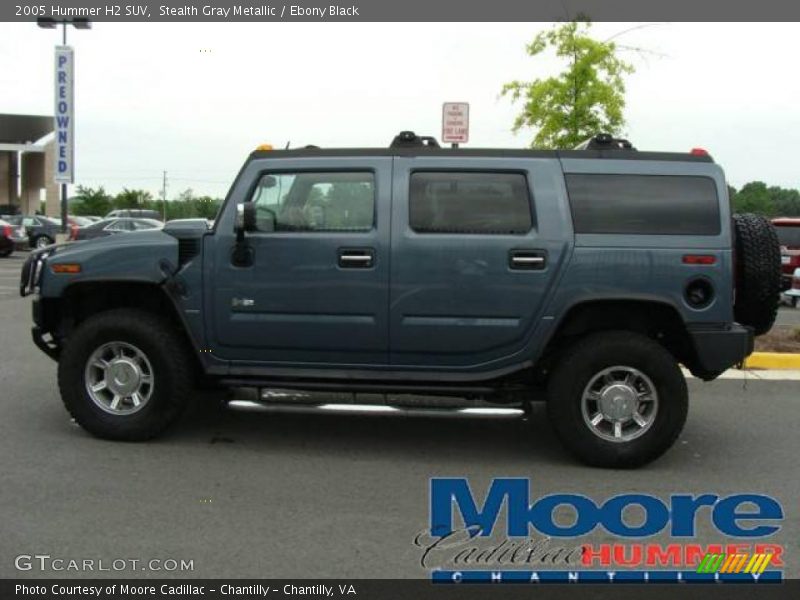 Stealth Gray Metallic / Ebony Black 2005 Hummer H2 SUV