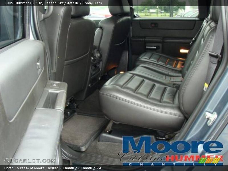 Stealth Gray Metallic / Ebony Black 2005 Hummer H2 SUV