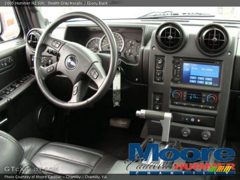 Stealth Gray Metallic / Ebony Black 2005 Hummer H2 SUV