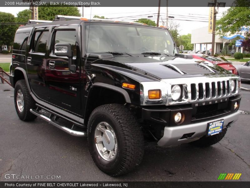 Black / Sedona/Ebony Black 2008 Hummer H2 SUV