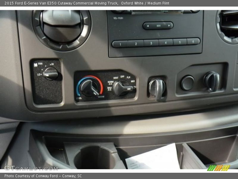 Controls of 2015 E-Series Van E350 Cutaway Commercial Moving Truck