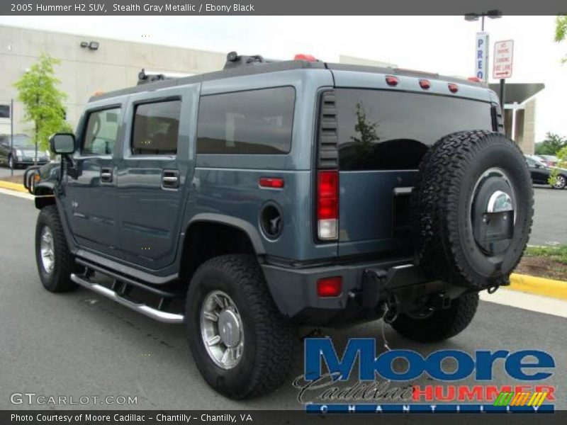 Stealth Gray Metallic / Ebony Black 2005 Hummer H2 SUV