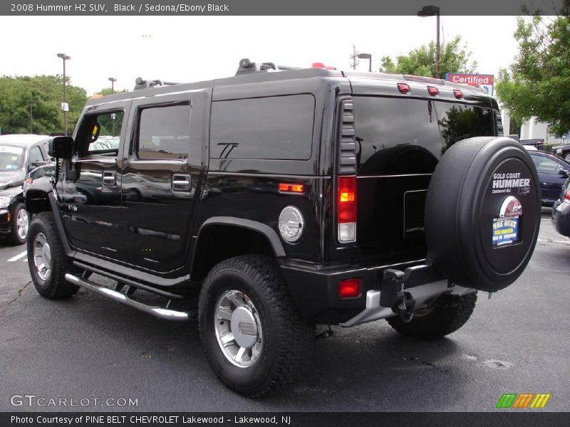 Black / Sedona/Ebony Black 2008 Hummer H2 SUV