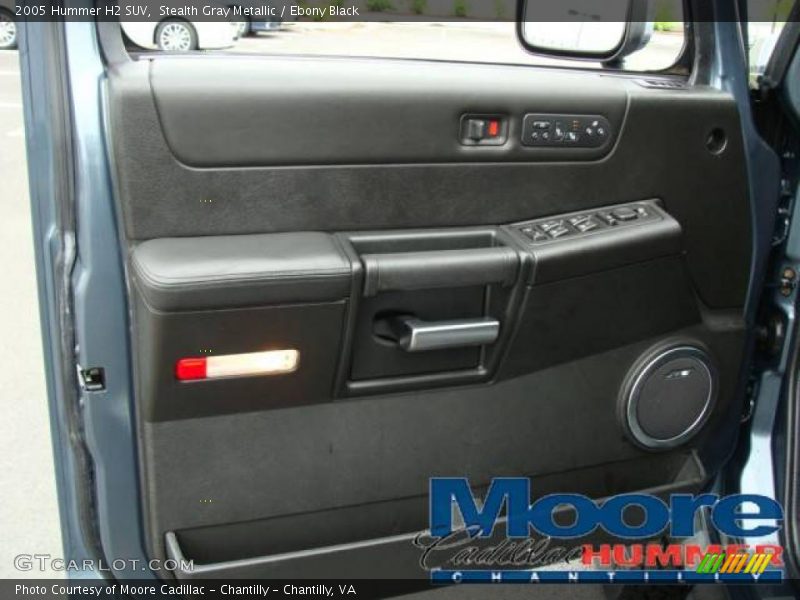 Stealth Gray Metallic / Ebony Black 2005 Hummer H2 SUV