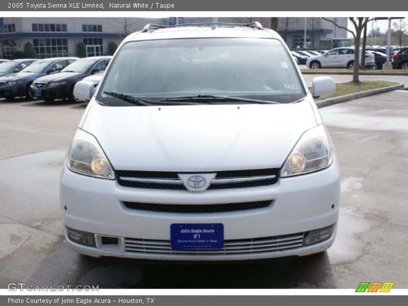 Natural White / Taupe 2005 Toyota Sienna XLE Limited