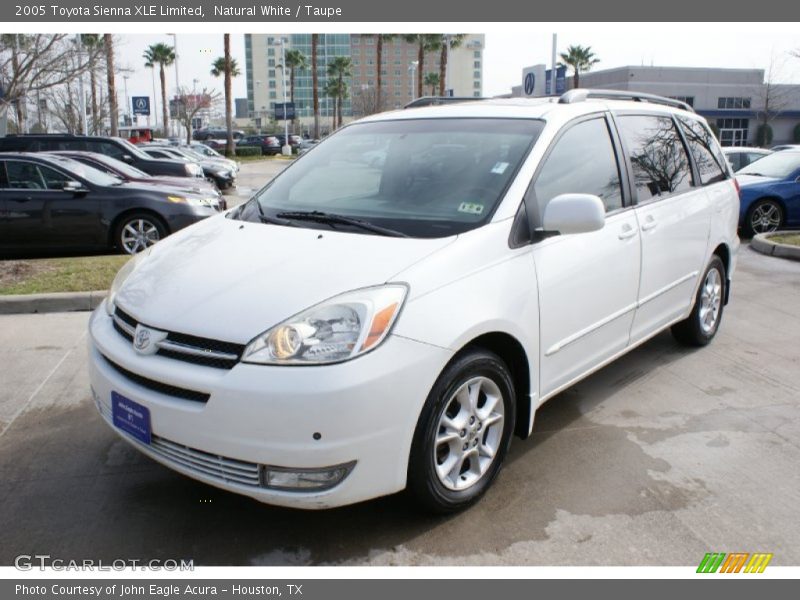 Natural White / Taupe 2005 Toyota Sienna XLE Limited