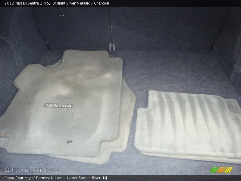 Brilliant Silver Metallic / Charcoal 2012 Nissan Sentra 2.0 S