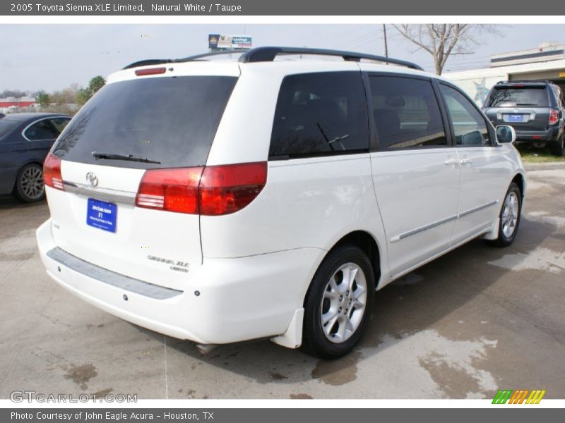 Natural White / Taupe 2005 Toyota Sienna XLE Limited