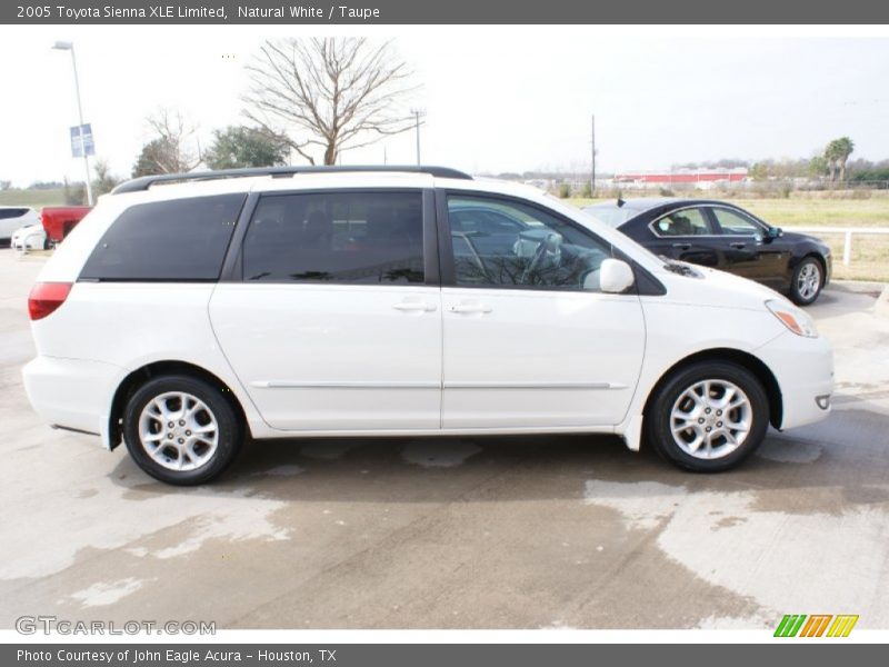 Natural White / Taupe 2005 Toyota Sienna XLE Limited