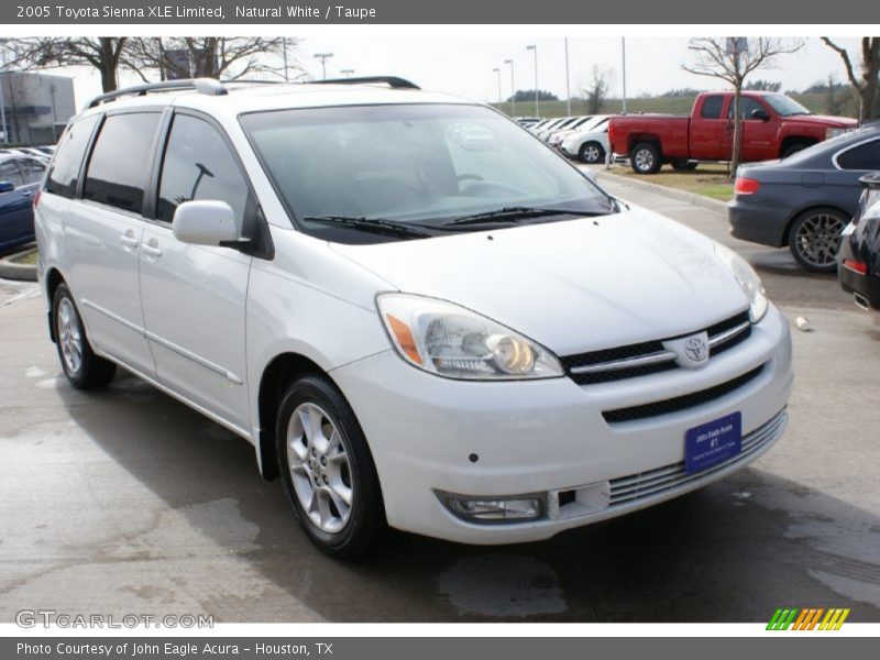 Natural White / Taupe 2005 Toyota Sienna XLE Limited