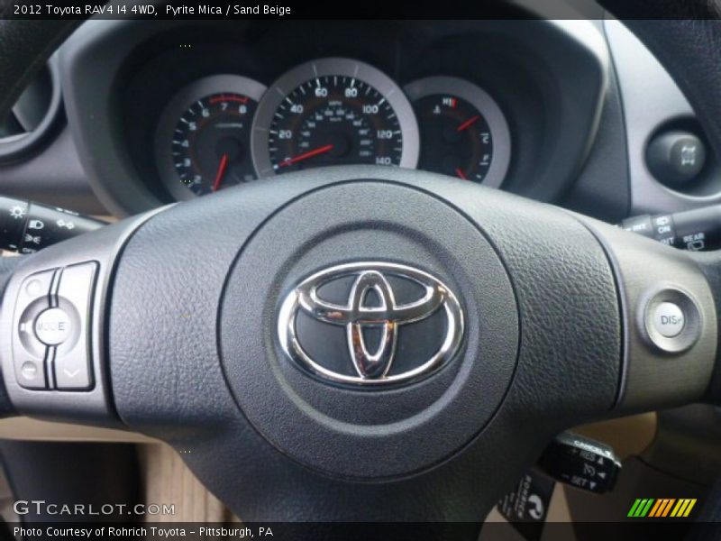 Pyrite Mica / Sand Beige 2012 Toyota RAV4 I4 4WD