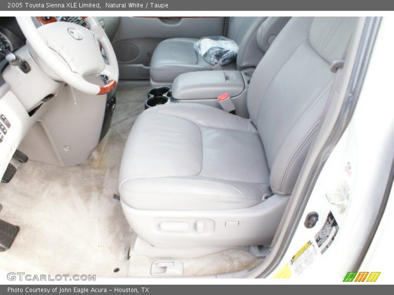 Natural White / Taupe 2005 Toyota Sienna XLE Limited