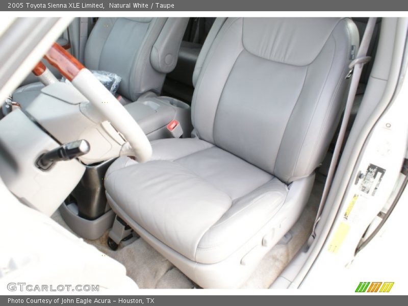 Natural White / Taupe 2005 Toyota Sienna XLE Limited