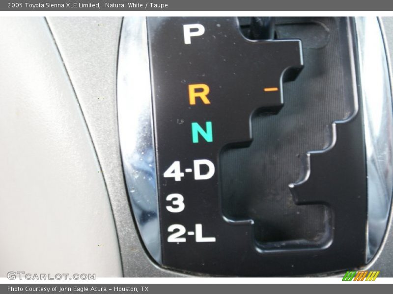 Natural White / Taupe 2005 Toyota Sienna XLE Limited