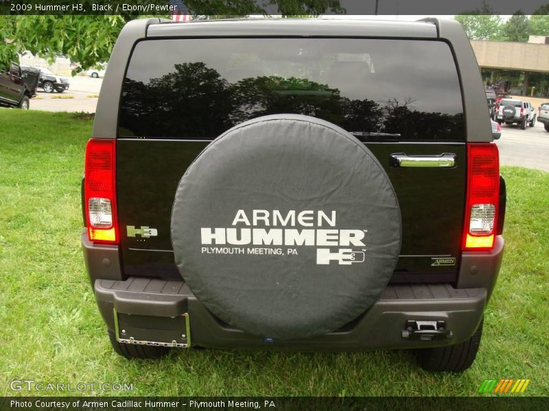 Black / Ebony/Pewter 2009 Hummer H3