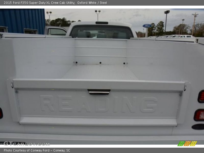 Oxford White / Steel 2015 Ford F350 Super Duty XL Crew Cab Utility
