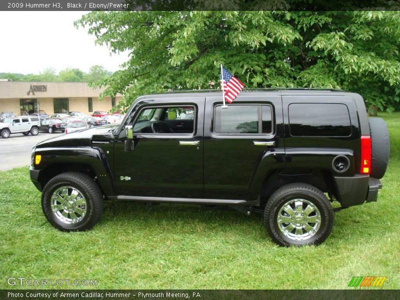 Black / Ebony/Pewter 2009 Hummer H3
