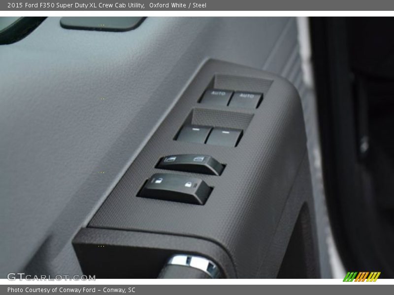 Controls of 2015 F350 Super Duty XL Crew Cab Utility