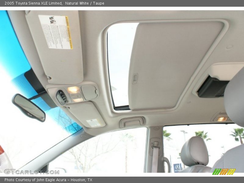 Natural White / Taupe 2005 Toyota Sienna XLE Limited