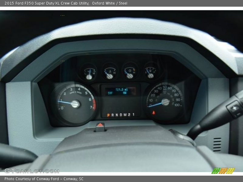  2015 F350 Super Duty XL Crew Cab Utility XL Crew Cab Utility Gauges