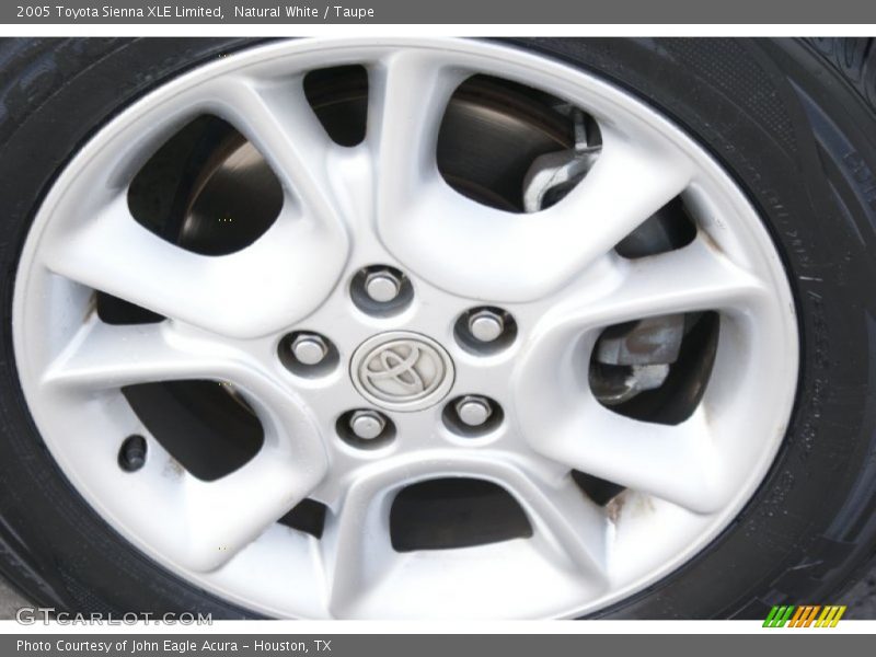 Natural White / Taupe 2005 Toyota Sienna XLE Limited