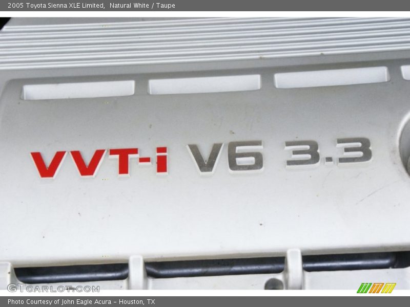 Natural White / Taupe 2005 Toyota Sienna XLE Limited